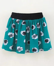 Load image into Gallery viewer, Floral Printed Skirt - Green
