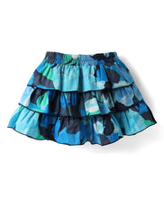 Load image into Gallery viewer, Floral Printed Frilled Layered Cotton Skirt