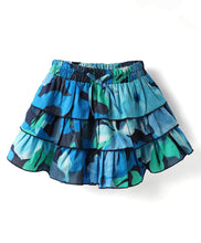 Load image into Gallery viewer, Floral Printed Frilled Layered Cotton Skirt