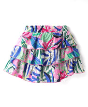 Load image into Gallery viewer, Floral Printed Frilled Layered Skirt