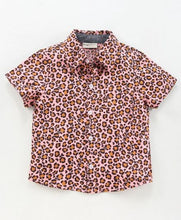 Load image into Gallery viewer, CrayonFlakes Soft and comfortable Animal Print Shirt - Peach