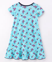 Load image into Gallery viewer, Butterfly Printed with Yoke Nighty