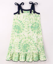 Load image into Gallery viewer, Tie and Dye Bottom Frill Straped Nighty