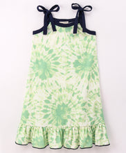 Load image into Gallery viewer, Tie and Dye Bottom Frill Straped Nighty