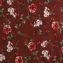 Load image into Gallery viewer, Floral Printed Nighty - Brown