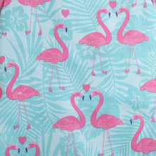 Load image into Gallery viewer, Flamingo Printed Nighty - Sea Green