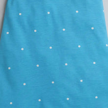 Load image into Gallery viewer, Polka Open Strap Nighty - Blue