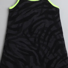 Load image into Gallery viewer, Abstract Open Strap with Frill Nighty