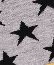 Load image into Gallery viewer, Stars Fine Knit Full Sleeves Pullover Sweater - Grey