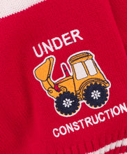 Load image into Gallery viewer, Striped Fine Knit Full Sleeves Pullover Sweater - Red