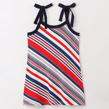 Load image into Gallery viewer, Striped Printed Straped Dress