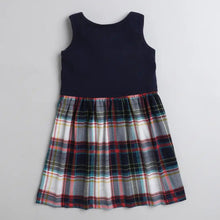 Load image into Gallery viewer, CrayonFlakes Soft and comfortable Checkered Printed Dress / Frock