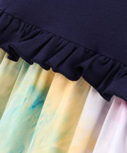 Load image into Gallery viewer, Tie and Dye Frill Full Sleeves Dress