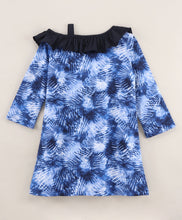 Load image into Gallery viewer, Tie and Dye Front Frill Starp Dress