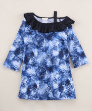 Load image into Gallery viewer, Tie and Dye Front Frill Starp Dress