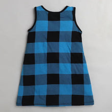 Load image into Gallery viewer, CrayonFlakes Soft and comfortable Checkered Printed Dress / Frock