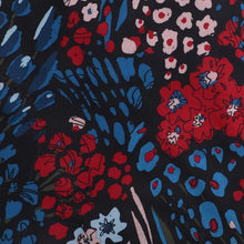 Load image into Gallery viewer, CrayonFlakes Soft and comfortable Floral Printed Dress / Frock - Black