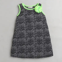 Load image into Gallery viewer, CrayonFlakes Soft and comfortable Abstract Printed Dress / Frock