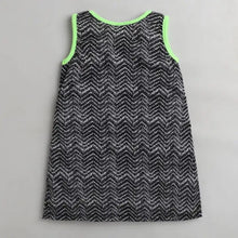 Load image into Gallery viewer, CrayonFlakes Soft and comfortable Abstract Printed Dress / Frock