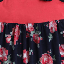 Load image into Gallery viewer, CrayonFlakes Soft and comfortable Floral Printed Dress / Frock