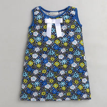 Load image into Gallery viewer, CrayonFlakes Soft and comfortable Floral Printed Dress / Frock