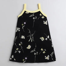 Load image into Gallery viewer, CrayonFlakes Soft and comfortable Floral Printed Closed Strap Dress / Frock