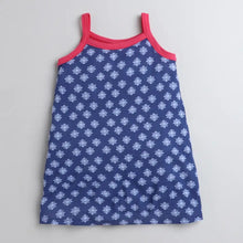 Load image into Gallery viewer, CrayonFlakes Soft and comfortable Abstract Printed Closed Strap Dress / Frock