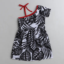 Load image into Gallery viewer, CrayonFlakes Soft and comfortable Forest Open Strap Sleeve Dress / Frock