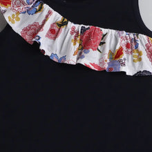 Load image into Gallery viewer, CrayonFlakes Soft and comfortable Solid with Front Frill Dress / Frock