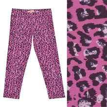 Load image into Gallery viewer, CrayonFlakes Soft and comfortable CrayonFlakes Kids Wear for Girls Cotton Printed Soft Leggings Purple