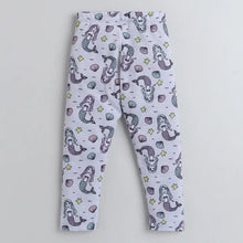 Load image into Gallery viewer, CrayonFlakes Soft and comfortable Mermaid Printed Leggings