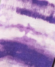 Load image into Gallery viewer, CrayonFlakes Soft and comfortable Tie and Dye Printed Leggings - Purple