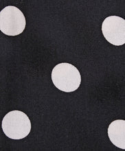 Load image into Gallery viewer, Polka Dots Printed Belt Palazzo - Black