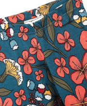 Load image into Gallery viewer, Floral Printed Leggings - Blue