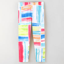 Load image into Gallery viewer, Stripes and Lines Design Print Leggings