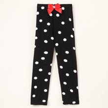 Load image into Gallery viewer, Polka Print Leggings - Black
