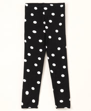 Load image into Gallery viewer, Polka Print Leggings - Black