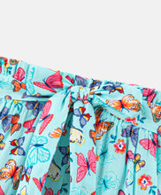 Load image into Gallery viewer, Butterfly Printed Belted Plazzo - Sea Green