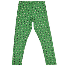 Load image into Gallery viewer, CrayonFlakes Soft and comfortable LockedUp Hearts Green Leggings