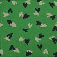 Load image into Gallery viewer, CrayonFlakes Soft and comfortable LockedUp Hearts Green Leggings