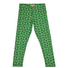 Load image into Gallery viewer, CrayonFlakes Soft and comfortable LockedUp Hearts Green Leggings