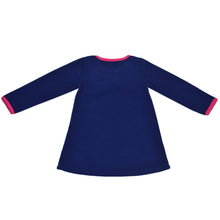 Load image into Gallery viewer, CrayonFlakes Soft and comfortable CrayonFlakes Kids Wear for Girls Fleece Straight Frock Dress / Frock with Sleeves