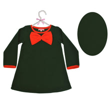 Load image into Gallery viewer, CrayonFlakes Soft and comfortable CrayonFlakes Kids Wear for Girls Fleece Straight Frock Dress / Frock with Sleeves