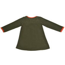 Load image into Gallery viewer, CrayonFlakes Soft and comfortable CrayonFlakes Kids Wear for Girls Fleece Straight Frock Dress / Frock with Sleeves