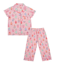 Load image into Gallery viewer, CrayonFlakes Soft and comfortable Cuckoo's Nest Night Suit - Light Pink
