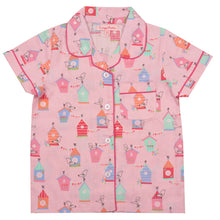Load image into Gallery viewer, CrayonFlakes Soft and comfortable Cuckoo's Nest Night Suit - Light Pink