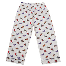 Load image into Gallery viewer, CrayonFlakes Soft and comfortable Shoe Night Suit - White & Multicolour