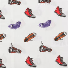 Load image into Gallery viewer, CrayonFlakes Soft and comfortable Shoe Night Suit - White & Multicolour