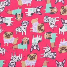 Load image into Gallery viewer, CrayonFlakes Soft and comfortable Puppy Print Night Suit - Pink