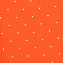 Load image into Gallery viewer, CrayonFlakes Soft and comfortable Blocks & Polka Dot Night Suit - White & Orange